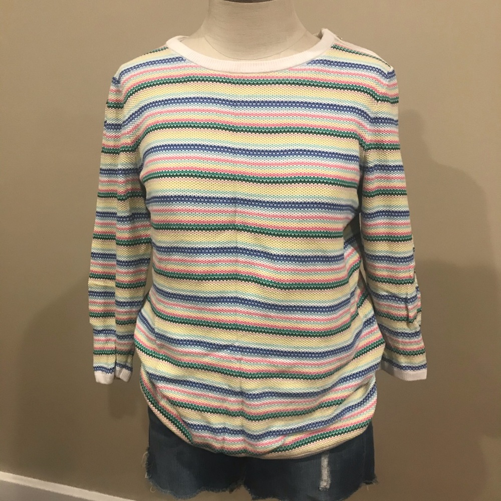 🔴 Bright and beautiful multicolored sweater!